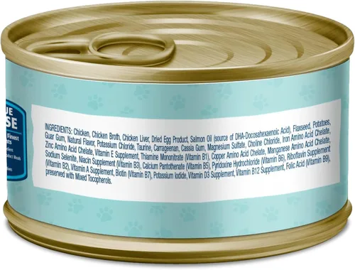 Miniatura 2 de Blue Buffalo Baby Blue - Alimento húmedo natural sin granos para gatitos, fórmula de crecimiento saludable con DHA, paté de pollo alto en proteínas