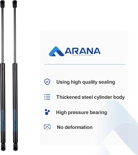 Miniatura 7 de ARANA C16-20877 - Soporte de gas de 23 pulgadas 37 LB/165N, C1620877 de 23 pulgadas, accesorios de soporte de elevación de resorte para Leer Cap