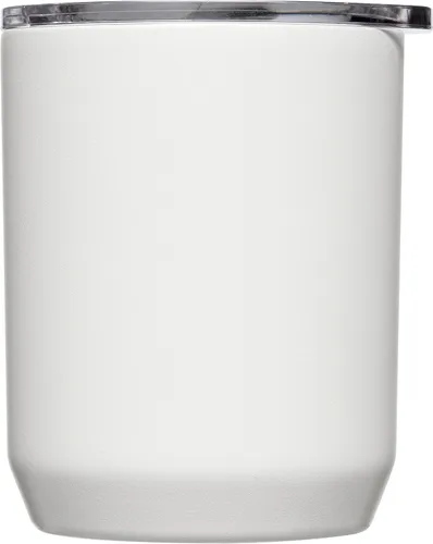Miniatura 4 de CamelBak Horizon - Taza de campamento de 12 onzas, acero inoxidable aislado, tapa trimodo, color blanco