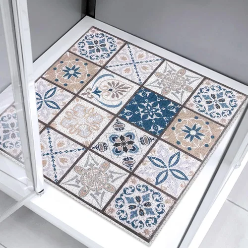 Miniatura 25 de Tapete de ducha antideslizante grande tapete de bañera antideslizante de 24 x 32 pulgadas, tapete de ducha de lufa para ducha interior, almohadilla