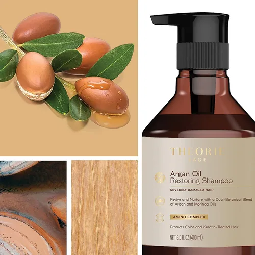 Miniatura 3 de Shampoo reconstructor con aceite de argán Theorie