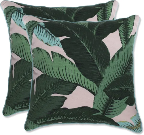 Miniatura 26 de Pillow Perfect Outdoor Cojín rectangular de piedra Setra para interiores (juego de 2) 18.5 X 11.5 X 5