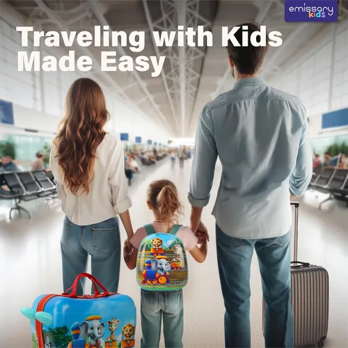 Miniatura 8 de Emissary Equipaje de paseo con ruedas para niños y niñas, Varios colores, Estilo B