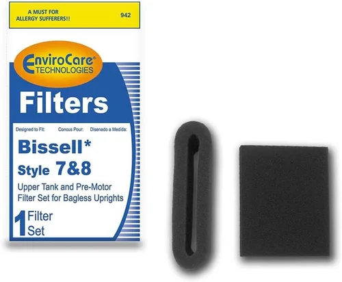 EnviroCare Filtro de aspirador de espuma de repuesto premium para premotor hecho para adaptarse a Bissell Style 7/8/14, 1 filtro de tanque superior