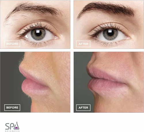Miniatura 6 de SPA SCIENCES - AIVA Deluxe - Eliminador de vello facial patentado de doble cara 2 en 1/doble cara y recortador de cejas recargable por USB con luces
