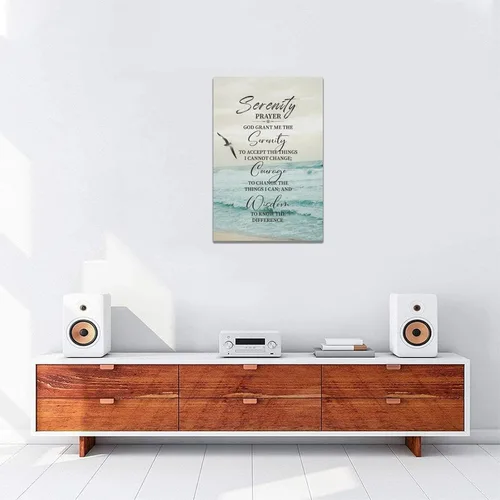 Miniatura 3 de Arte de pared de 10 mandamientos, impresiones en lienzo de diez mandamientos, póster de versículos de la Biblia, regalos religiosos cristianos