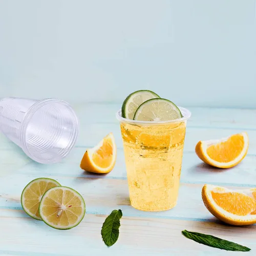 Miniatura 4 de Paquete de 300 vasos de plástico transparente de 5 onzas, vasos desechables para enjuague bucal, vasos de 5 onzas para beber en frío, ideales
