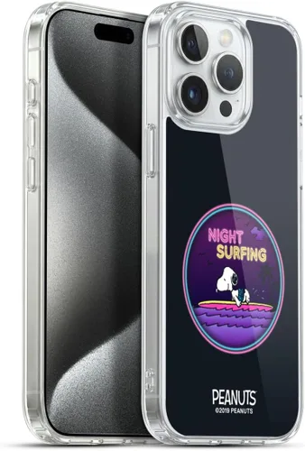 Miniatura 197 de Head Case Designs Peanuts Tropical Surf Snoopy Aloha Disco Gel Funda con licencia oficial [protección de grado militar] compatible con Apple iPhone
