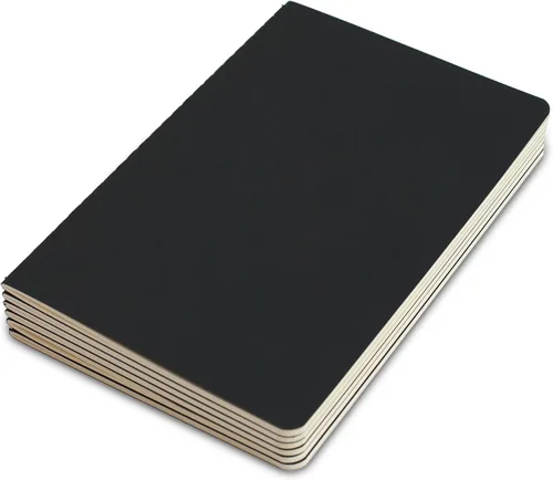 Miniatura 4 de TWONE Paquete de 6 cuadernos – 60 páginas rayadas/30 hojas, diario de tapa suave de papel grueso premium para viajes, oficina, trabajo, oficina
