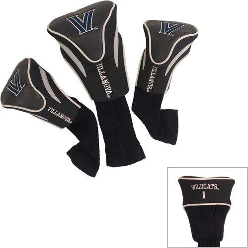 Miniatura 54 de Team Golf NCAA Numerado 1, 3 y X, se adapta a conductores de gran tamaño, utilidad, clubes de rescate y calles, forro de terciopelo para protección