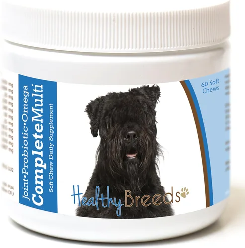 Miniatura 379 de Healthy Breeds Pug todo en uno multivitamínico suave masticable 60
