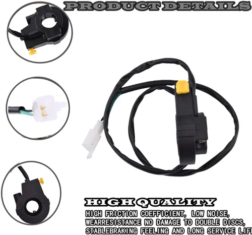 Miniatura 4 de Conjunto de acelerador e interruptor de apagado, componentes del kit de motor Qauick de 69 cc y 80 cc para bicicletas
