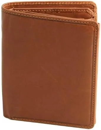 Miniatura 7 de Visconti VCN-16 Tri Fold - Billetera grande con tarjetero para identificación o pasaporte, color marrón italiano