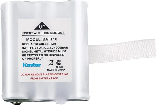 Miniatura 2 de Kastar Paquete de 2 baterías de repuesto BATT10 para Midland BATT10 BATT-10, AVP13 MID-AVP13, Midland T71, T75, T77, T79, Midland X-Talker Radios