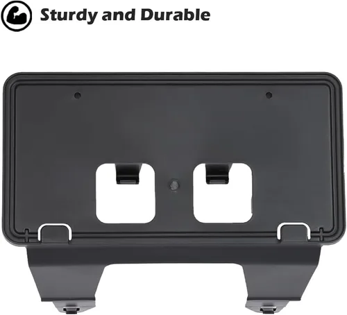 Miniatura 8 de CHEDA Nuevo soporte de placa frontal negro compatible con Ford F250 Super Duty/F350 Super Duty 2020 2021 2022 Super Duty Trucks LC3Z17A385AB