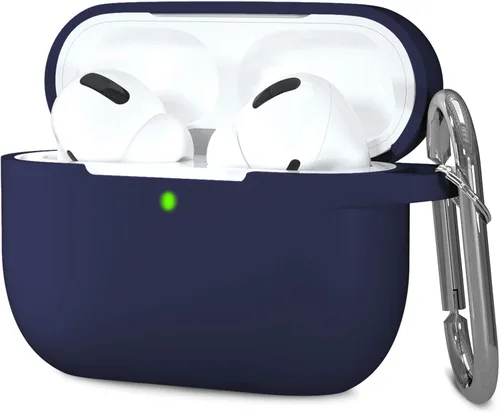 Miniatura 25 de Funda de silicona con iluminación nocturna para AirPods Pro, Hamile con llavero para Apple Airpod Pro 1ª/2ª generación 2019 2022, para mujeres