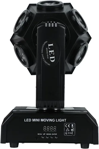 Miniatura 3 de 12x12W 4 en 1 RGBW cabeza móvil etapa luz fiesta bola LED discoteca luz DJ iluminación DMX para bar club concierto boda