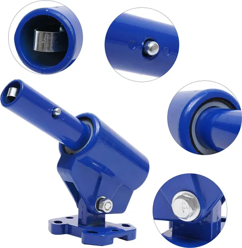 Miniatura 6 de Herramienta de construcción de mango de acero inoxidable para pavimentación de hormigón (solo conector azul)