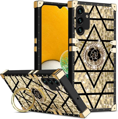 Miniatura 12 de Funda para Samsung Galaxy A13 5G, a13 5G/4G/A04S, funda para teléfono para mujer, a prueba de golpes, TPU retro, elegante, clásico, de lujo