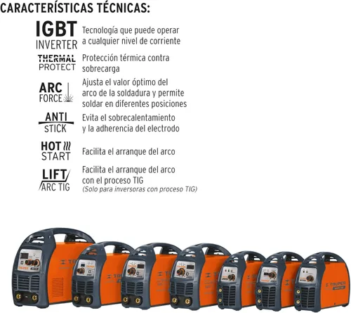 Miniatura 3 de Soldaduras inversas, 130a, 127 V/220 V