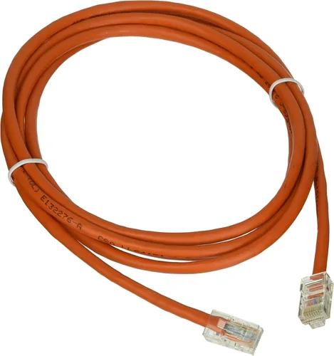 Miniatura 141 de C2G 24494 Cable cruzado Cat5e - Cable de conexión de red sin blindaje sin arranque, naranja (3 pies, 3.0 ft)