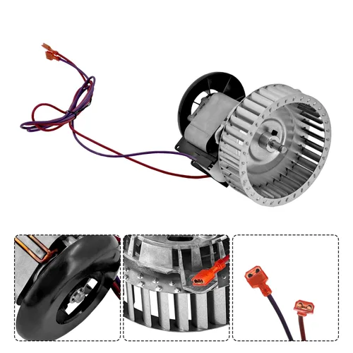 Miniatura 7 de 0131G00000P Motor de soplador inductor de tiro compatible con Goodman 0131G00000PS 0131G00000S para Fasco 70582338 71582338 para Packard 66000