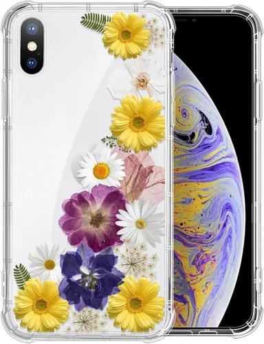 Miniatura 24 de Funda compatible con iPhone XR, TPU suave, transparente, a prueba de golpes, funda protectora transparente para iPhone XR, cactus