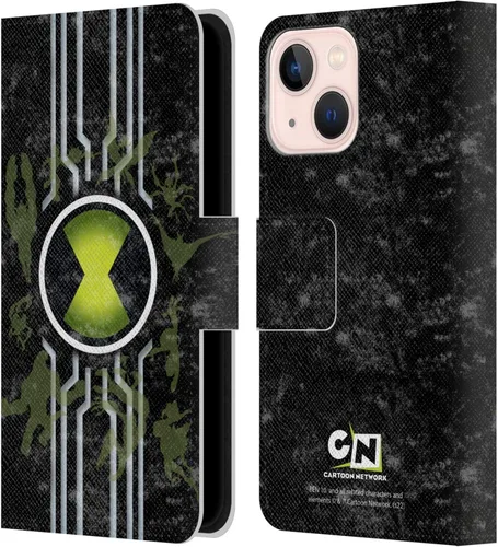 Miniatura 7 de Head Case Designs Officially Licensed Ben 10: Alien Force Ben's Jacket Graphics Leather Wallet Case Compatible with Apple iPhone 13 Mini