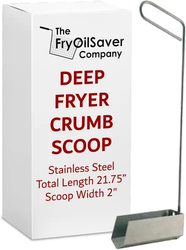 Miniatura 9 de FryOilSaver Co. B52C - Cepillo de limpieza para freidoras profundas de 27 pulgadas, herramienta de cocina comercial recta de alta temperatura
