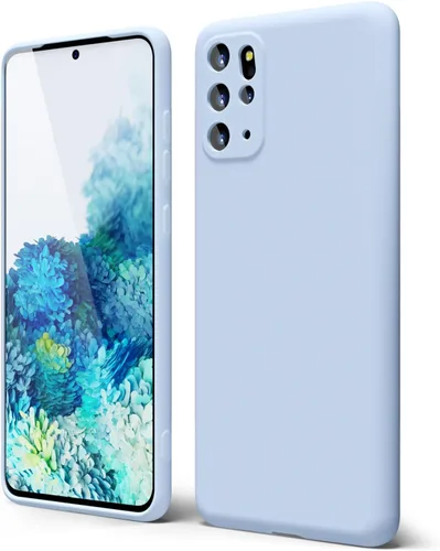 Miniatura 169 de oakxco Funda para teléfono Samsung Galaxy S21 Ultra con agarre de silicona líquida, bonita funda delgada y delgada de goma suave de TPU lisa