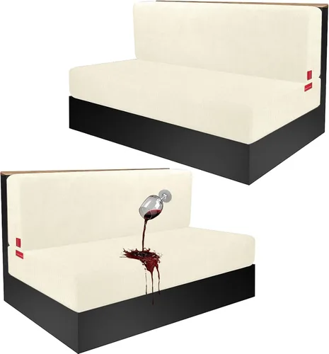 Miniatura 67 de Fundas de cojín impermeables para sofá, funda elástica lavable con diseño elástico antideslizante, protector de muebles para mascotas y niños