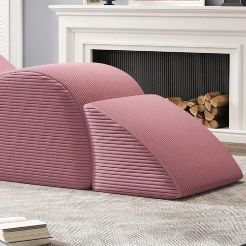 Miniatura 3 de Sillas de yoga para adultos, silla de salón ergonómica para interiores con bolsillo lateral, cojín lumbar, otomana, silla de yoga perfecta