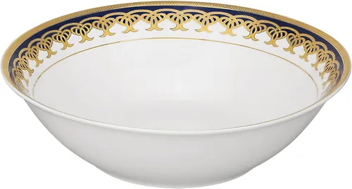 Miniatura 5 de Lorren Home Trends Juego de vajilla de porcelana de 57 piezas, Iris, servicio para 8