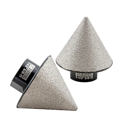 Miniatura 41 de DT-DIATOOL Broca biseladora de diamante de 3 pulgadas para azulejos, granito, mármol, agujeros existentes, ampliación, pulido, modelado, agujeros