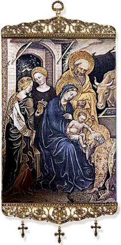 Miniatura 20 de Religious Gifts Tapiz con diseño de Virgen María y Nuestra Señora del Monte Carmelo de 18 pulgadas