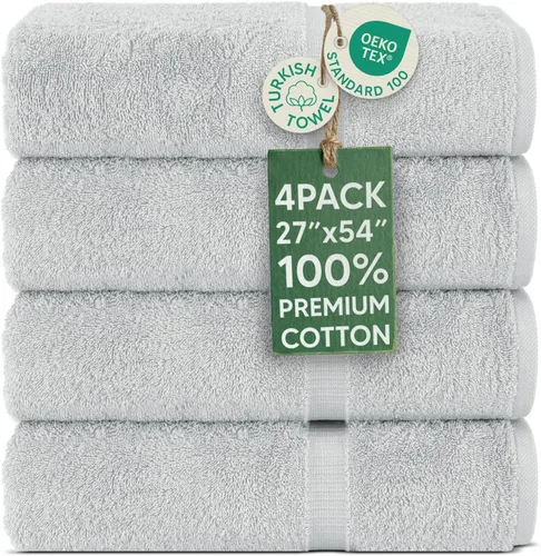 Miniatura 137 de Chakir Turkish Linens Hotel & Spa - Toallas turcas de algodón superior Gris
