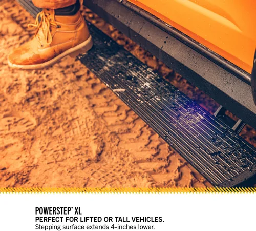 Miniatura 3 de RealTruck AMP Research PowerStepXL Se ajusta a Ford F-250/F-350/F-450 Super Duty SuperCrew 2017 - 2019 77235-01A Escalones eléctricos