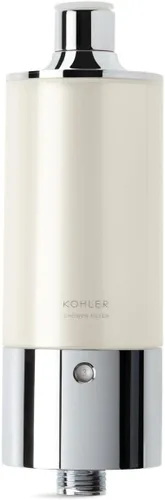Kohler 30646-CP Sistema de filtración de agua de ducha acuífero, reduce el cloro y el olor, incluye reemplazo de filtro, cromo pulido