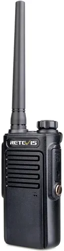 Miniatura 15 de Retevis RT47 IP67 - Radio de 2 vías impermeable IP67, radio bidireccional resistente con micrófono, totalmente a prueba de polvo, resistente al Negro