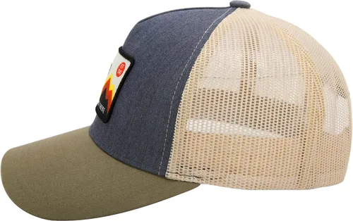 Miniatura 4 de Jeep Have Fun Out There Trucker Snapback - Sombrero gris y verde militarcrema, GrisVerdeCrema