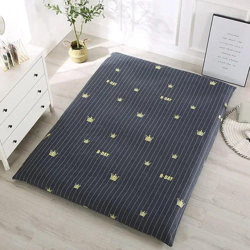 Miniatura 16 de CAMZ Funda de colchón plegable de futón japonés para cama matrimonial, queen, king, individual, tatami, colchoneta de meditación, cubierta antipolvo