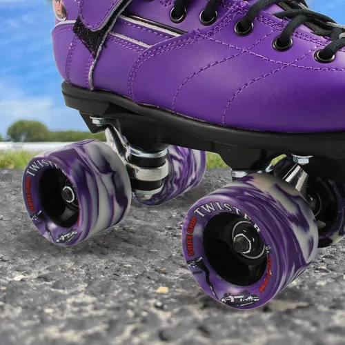 Miniatura 7 de Sure-Grip Twister Ruedas de patines Dureza 95A con 2.441 in x 1.654 in Fabricado con material de uretano – Ruedas deslizantes elegantes