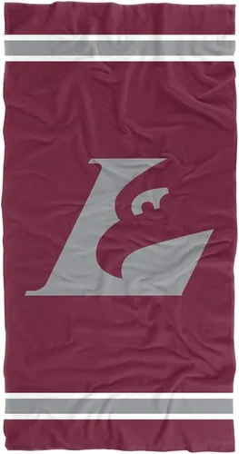 Miniatura 65 de LOGOVISION Manta Abilene Christian University, 30 x 60 pulgadas, logotipo primario CottonFront/PolyBackBeachTowel