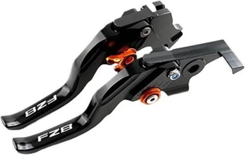 Miniatura 16 de 2025 New Brake Clutch Lever Motorcycle CNC Adjustable Brake Clutch Levers Compatible with Yamaha FZ8 FZ 8 Fz8 FAZER 2011-2015(Long Black)