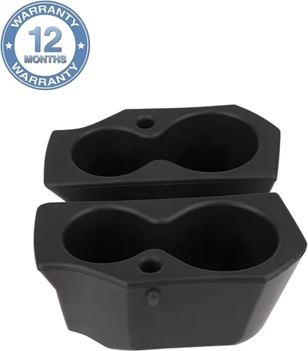Miniatura 5 de ONER Par de portavasos de espuma para puerta izquierda y derecha, compatible con Dodge Ram 1500 2009-2018, Ram 2500 3500 2009-2022, Ram 4500 5500