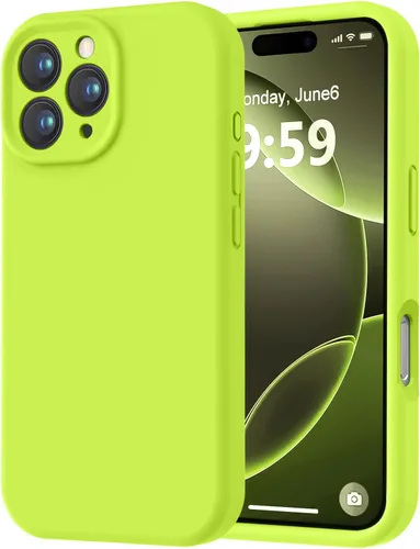 Miniatura 53 de LOVE 3000 Compatible con Funda para iPhone 15, [Cámara de Cobertura Completa de Silicona Suave] [Protección contra Caídas de 8 pies], Forro de Negro