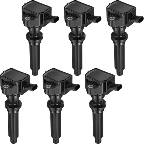 Miniatura 25 de BDFHYK Paquete de bobinas de encendido UF529 y bujías de iridio 4644 compatibles con Audi A3 A4 Allroad Quattro A5 Quattro Q5 TT Quattro Volkswagen