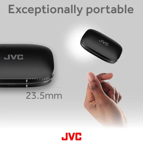 Miniatura 4 de JVC Nearphones Auriculares inalámbricos de oreja abierta con controladores grandes de 0.63 pulgadas para un sonido potente, uso de una sola oreja