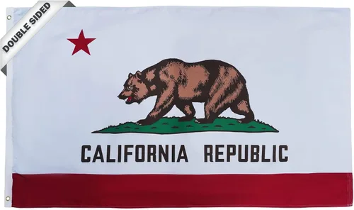 Miniatura 17 de SYII Bandera del estado de Alabama de 3 x 5 pies, banderas de 3 capas de doble cara del estado de Delaware con 2 ojales de latón y cabecera de lona