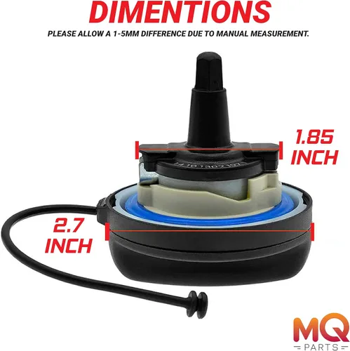 Miniatura 3 de 16117222391 Tapa del depósito de combustible Tapa de llenado de gas para Mini Cooper y BMW Serie 3 525i 528i 530i 535i X1-X6 128i 135i 228i 335i